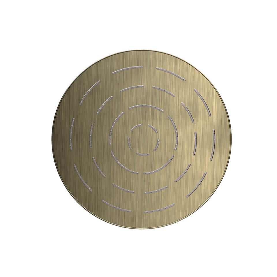 Round Shape Single Flow Maze Overhead Shower Antique Bronze Round Shape Single Flow Maze Overhead Shower Antique Bronze