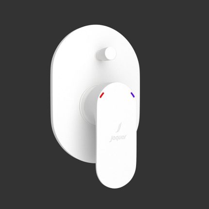 Single Lever Concealed Diverter White Matt