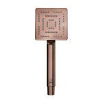 Square Shape Maze Hand Shower Antique Copper