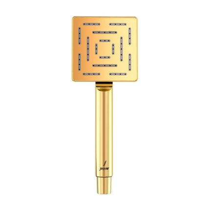 Square Shape Maze Hand Shower Full Gold