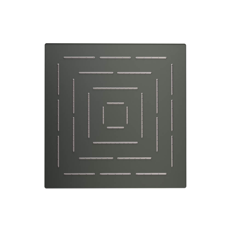 Square Shape Maze Overhead Shower Graphite Square Shape Maze Overhead Shower Graphite