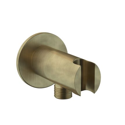 Wall Outlet with Shower Hook Antique Bronze