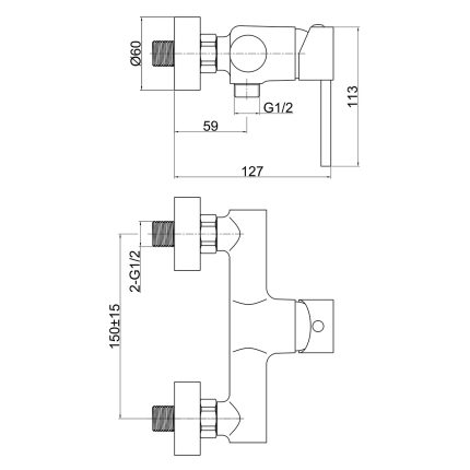 slavina kada BFI7 tc