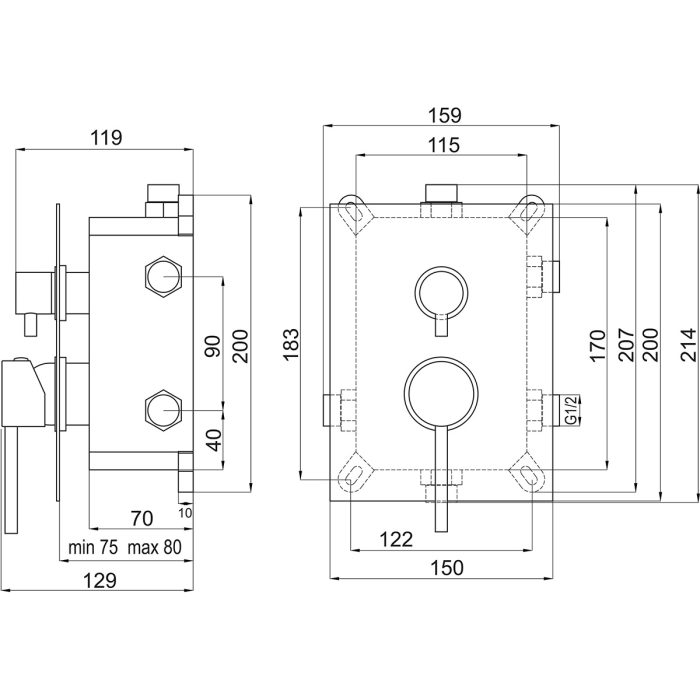 ugradna BFI7P3BOX tc