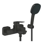 Baterija za kadu GROHE CUBEO sa tuš setom matt black 1018142430