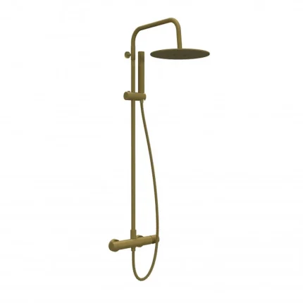 Baterija i usponski tuš COPEN NOOK brušeno zlato okrugli set C 01 112BTG