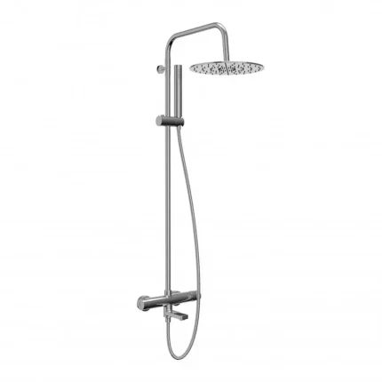 Baterija i usponski tuš sa izlivom COPEN NOOK hrom okrugli set C 01 110CR