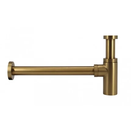 sifon za lavabo copen 5 4 okrugli lux brush gold